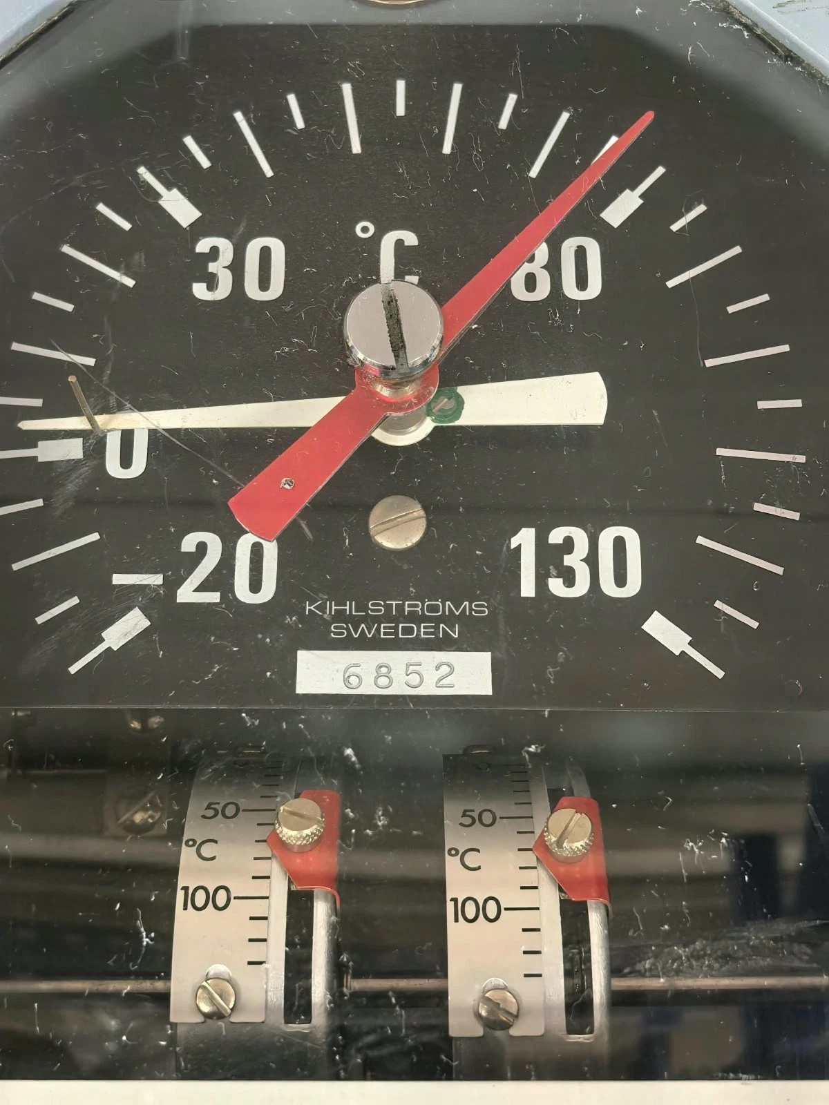 AB KIHLSTROMS 6852 AB KIHLSTROMS 6852 OIL THERMOMETER 3